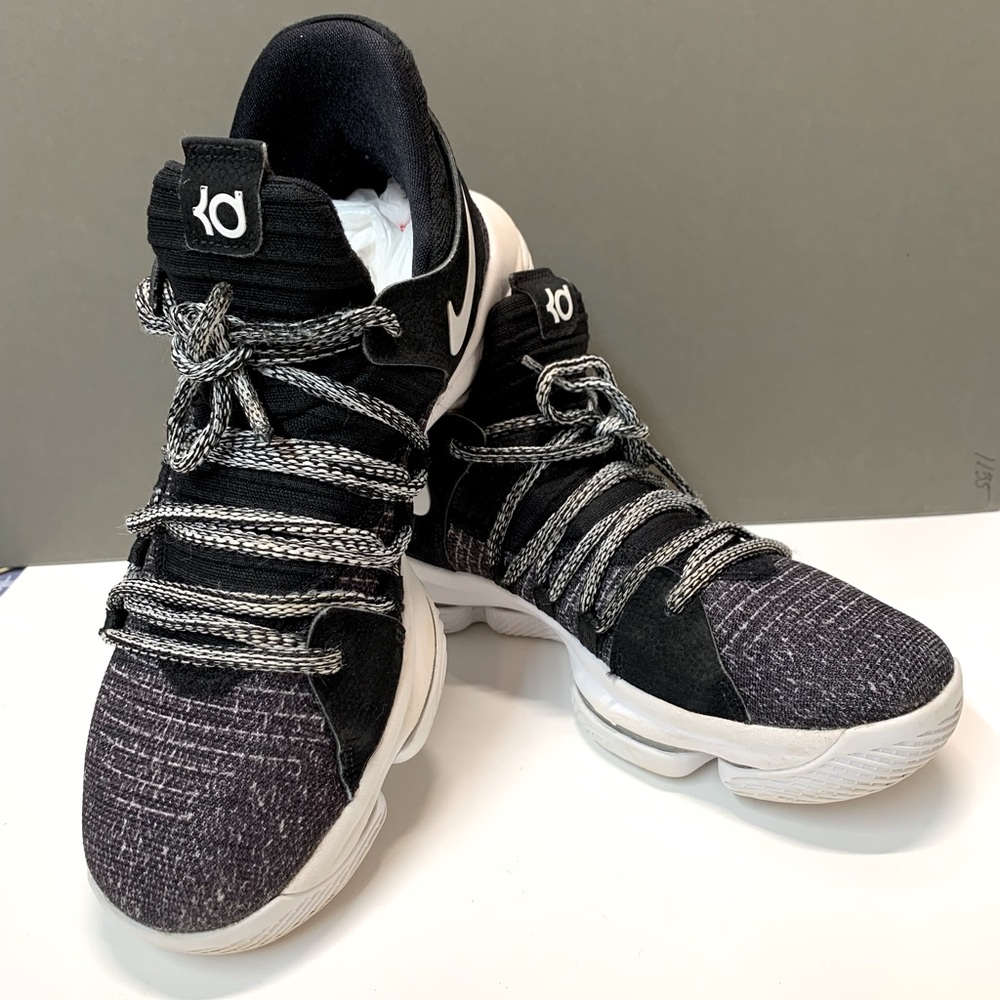 Nike Zoom KD 10 Orio Basketball Shoes Big Kids Like New
